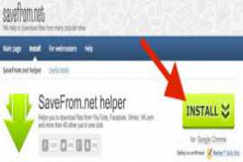 SaveFrom net Helper